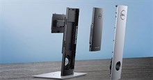 Dell OptiPlex 7070 Ultra, chiếc PC tí hon all-in-one đầu tiên có thiết kế mô-đun, nhét trong chân đế màn hình