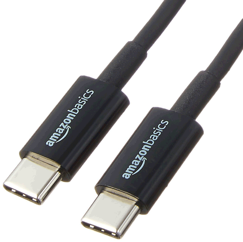AmazonBasics USB Type-C to USB Type-C 2.0 Charger Cable