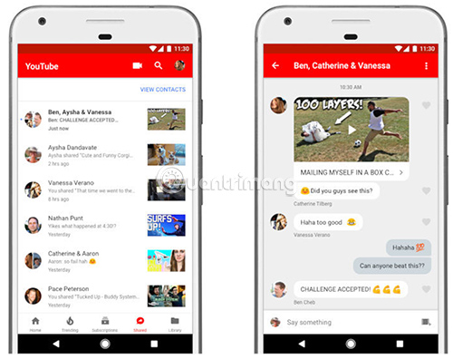 YouTube loại bỏ tùy chọn nhắn tin trực tiếp