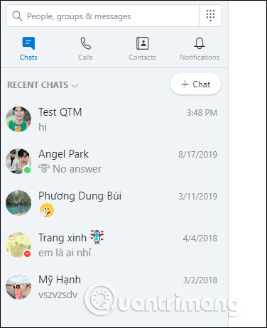 Tìm lại nhóm đã ẩn
