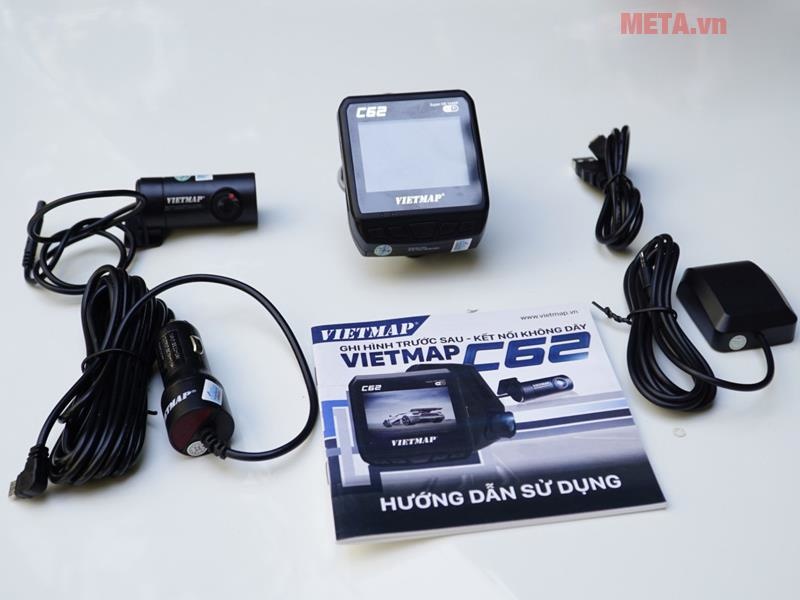 cam hành trình vietmap trước và sau C62