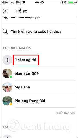 Thêm thành viên