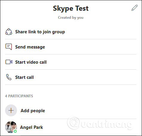 Truy cập thiết lập