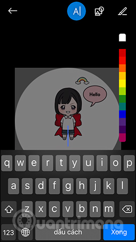 Viết chữ vào ảnh