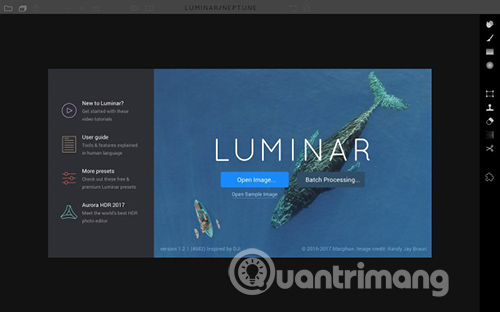 Bắt đầu với Luminar