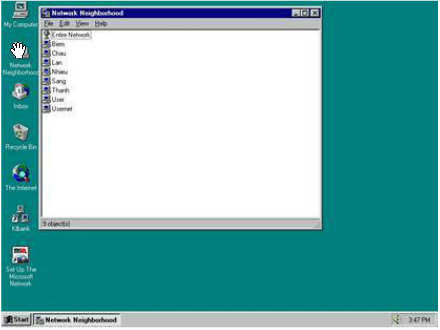 Mục Network Neighborhook
