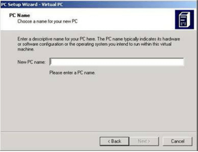 Đặt tên cho máy mới