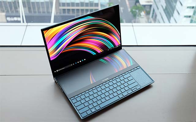 Asus ZenBook Pro Duo UX581 - mẫu máy tính xách tay 2 màn hình độc đáo của Asus