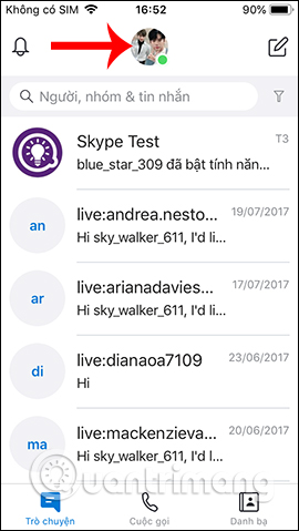 Ảnh đại diện tài khoản