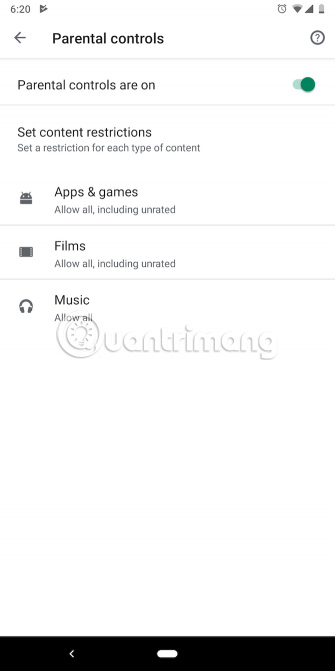 Hạn chế của Google Play Store