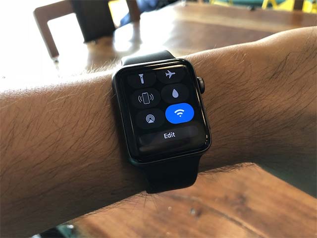 Kết nối WiFi đã được thiết lập trên Apple Watch