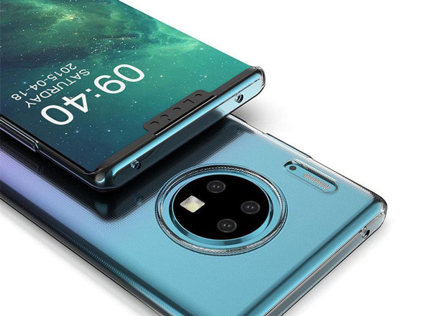Hình ảnh render về ốp lưng cho Huawei Mate 30.
