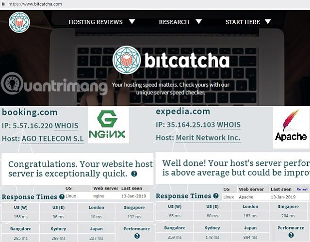 Công cụ trực tuyến Bitcatcha