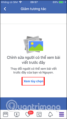 Chỉnh xem bài viết trước đây