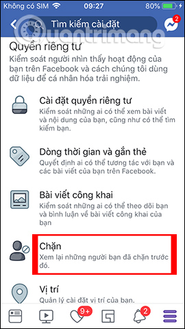 Mục Chặn
