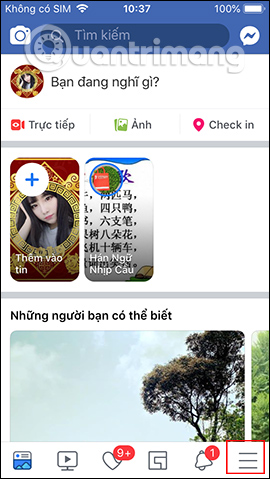 Facebook iPhone