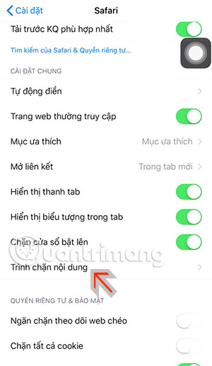 Trình chặn nội dung trên máy
