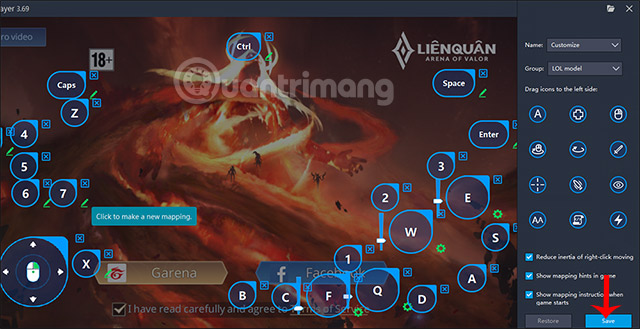 Thay đổi bàn phím