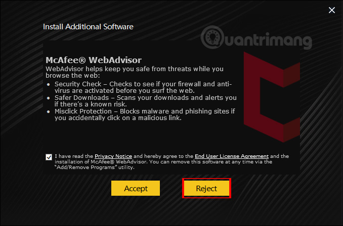 Gợi ý cài phần mềm