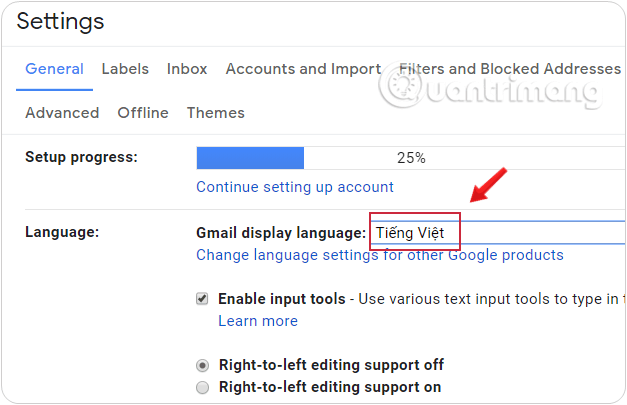 Sử dụng Gmail bằng ngôn ngữ tiếng Việt giờ đây càng trở nên phổ biến hơn. Bạn có thể chuyển đổi hoàn toàn ngôn ngữ chỉ bằng vài thao tác đơn giản. Điều này giúp cho công việc trở nên dễ dàng hơn và tạo sự tiện lợi cho người dùng.