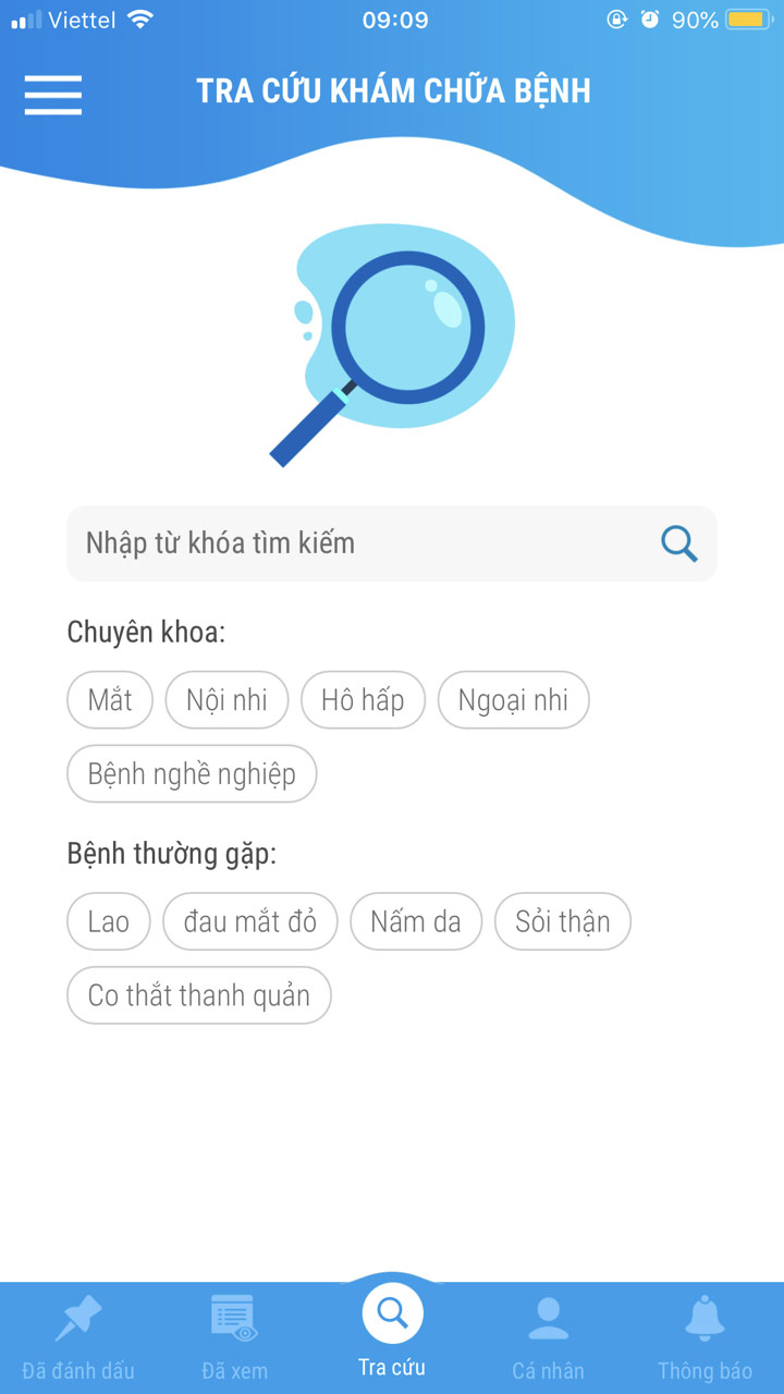 Ứng dụng 'Tra cứu nơi khám, chữa bệnh' 2