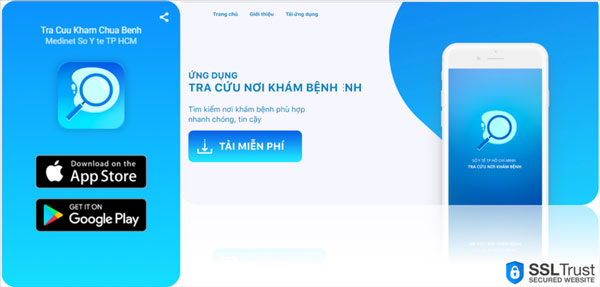 Sở Y tế TP.HCM bắt đầu triển khai thử nghiệm ứng dụng tra cứu nơi khám, chữa bệnh