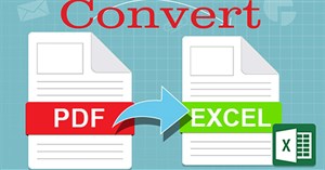 Cách chuyển đổi file PDF sang Excel giữ nguyên định dạng