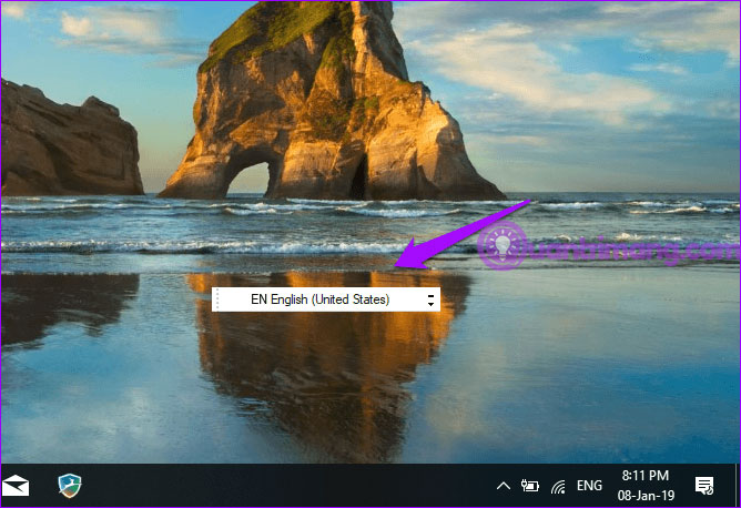 Cách sửa lỗi mất thanh Language bar trên Windows 10