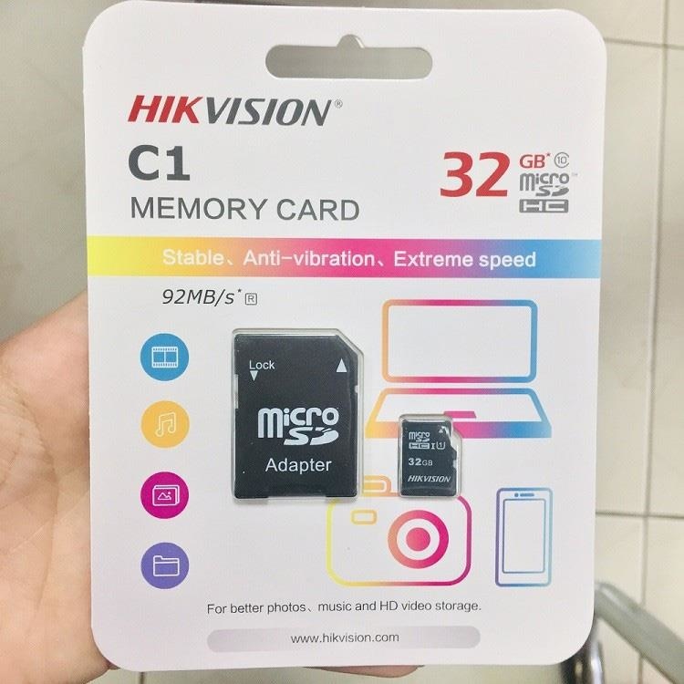 thẻ nhớ hikvision 32gb