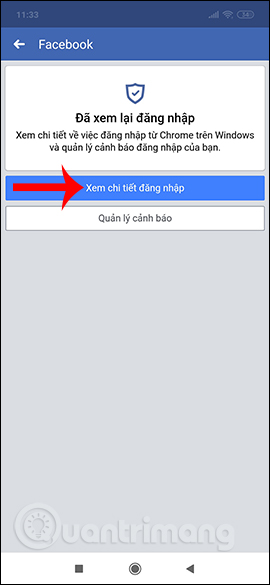 Kiểm tra thiết bị đăng nhập