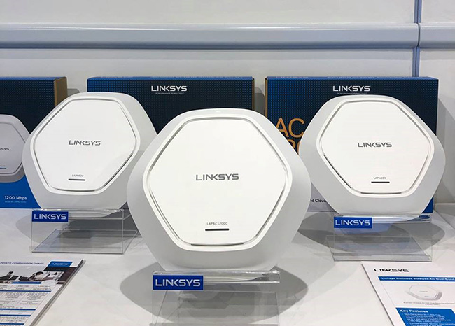 Linksys ra mắt giải pháp WiFi Access Point trên nền tảng Cloud với 3 model LAPAC1200C, LAPAC1750C & LAPAC2600C tại TP.HCM tháng 12.2018