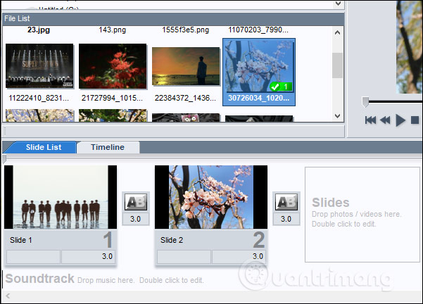 Hướng dẫn làm video Clip với ProShow Gold chi tiết nhất