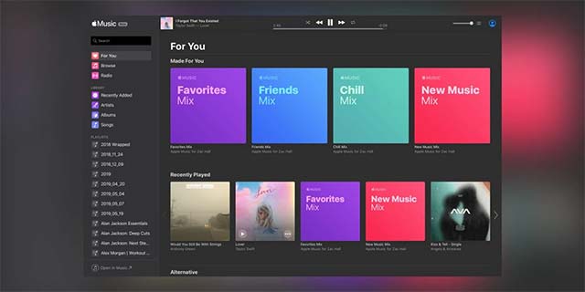 Apple Music phiên bản web có thể tương thích và hoạt động ổn định trên tất cả các trình duyệt hiện hành