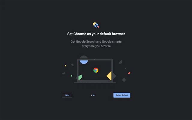 Đặt Chrome làm trình duyệt mặc định