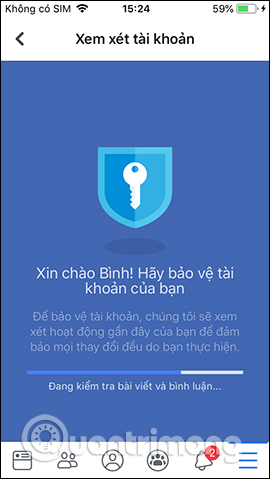 Kiểm tra hoạt động