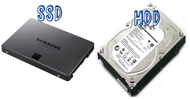 SSD và HDD