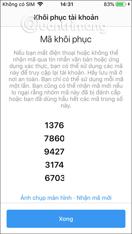 Dãy mã mới