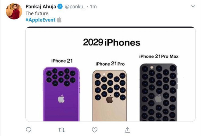 Những chiếc iPhone được ra mắt vào năm 2029 sẽ được Apple trang bị hệ thống camera dày đặc