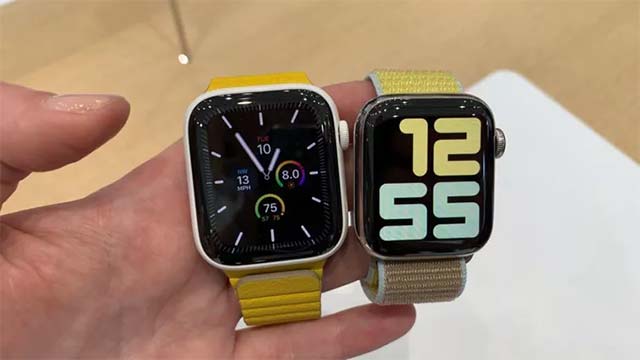 Hãy cùng chiêm ngưỡng Apple Watch Series 5 với những tính năng vượt trội và thiết kế đẹp mắt. Hình ảnh rõ nét và sắc màu tươi sáng sẽ giúp bạn hiểu rõ hơn về sản phẩm này và đưa ra quyết định đúng đắn khi đến với thế giới đồng hồ thông minh.