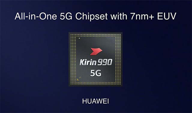 Kirin 990 5G được Huawei phát triển trên tiến trình 7nm EUV