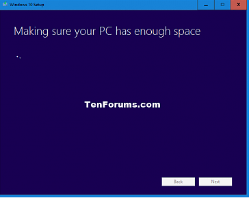 Đảm bảo PC có đủ dung lượng