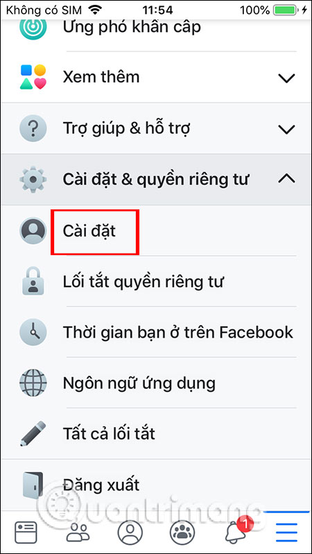 Cách đổi tên Facebook trên điện thoại - Ảnh minh hoạ 2