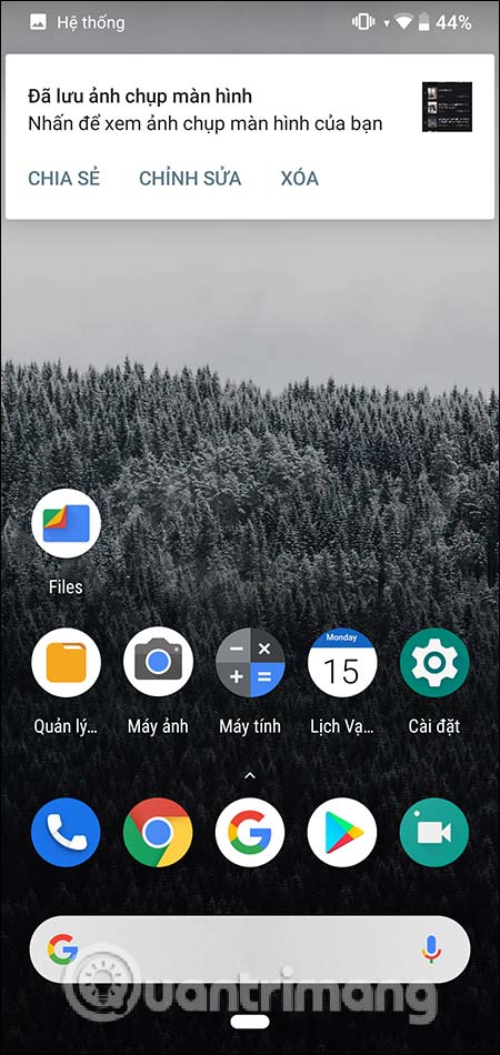 Chụp ảnh màn hình