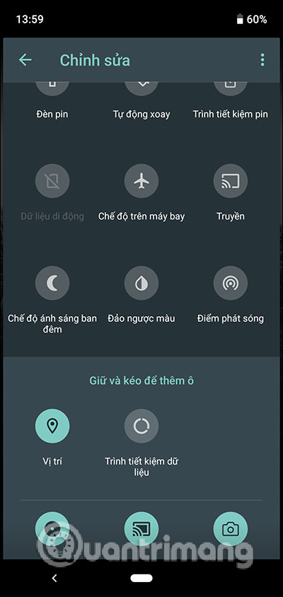 Thêm các biểu tượng