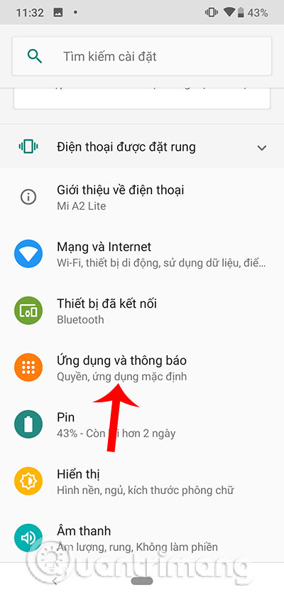 Thông báo ứng dụng