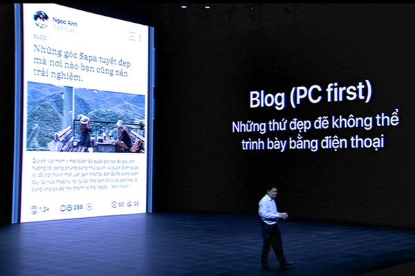Tính năng Blog sẽ được tập trung phát triển trên PC
