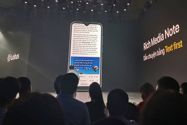 Dẫn chuyện bằng Text first
