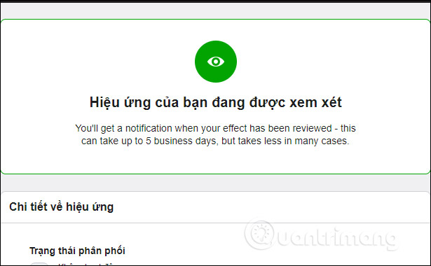 Đang xem xét hiệu ứng