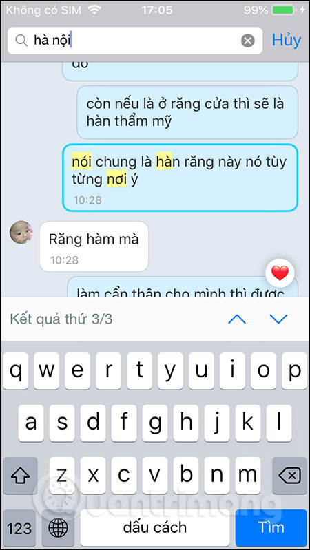 Chữ nổi bật màu vàng