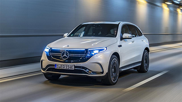 Mẫu SUV chạy điện hạng sang EQC vừa được Mercedes-Benz trình làng